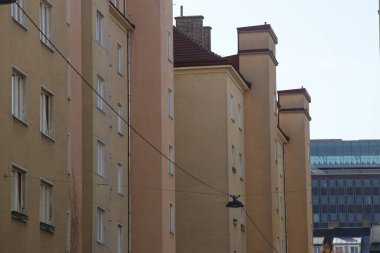 Viyana şehir merkezinde bir bina.
