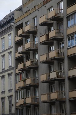 Avusturya, Viyana şehir merkezinde bir bina.