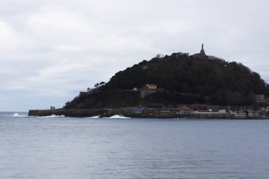 San Sebastian, İspanya kıyısı.