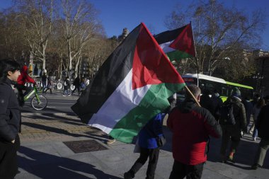 Gazze 'nin işgaline karşı gösteri