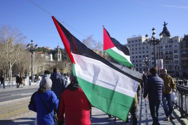 Gazze 'nin işgaline karşı gösteri