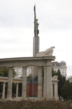 Avusturya, Viyana 'da bir binanın cephesi