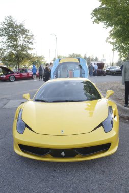  Ann Arbor, Michigan 'ın varoşlarında araba buluşması