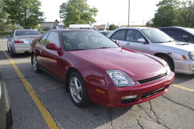  Ann Arbor, Michigan 'ın varoşlarında araba buluşması