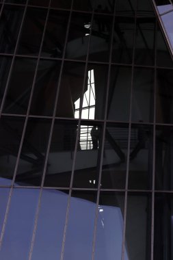 İspanya 'nın Bilbao şehrinde modern mimari