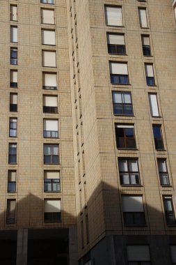 İspanya, BIlbao 'da apartman blokları