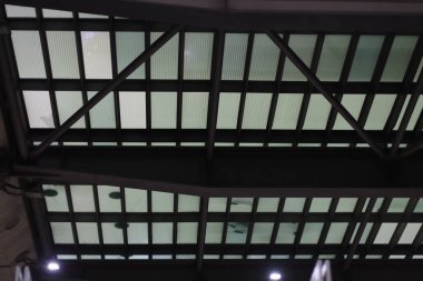 Madrid Barajas havaalanında modern mimari