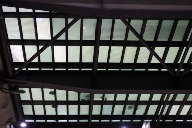 Madrid Barajas havaalanında modern mimari