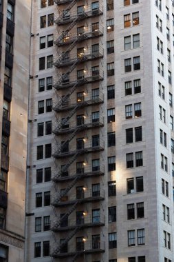 Chicago, Illinois şehir merkezindeki binalar