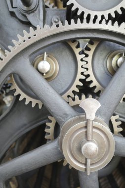 Kumaş fabrikasının içinde.