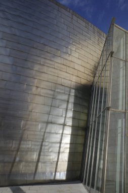 İspanya Bilbao 'daki modern bina