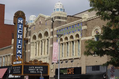Ann Arbor, Michigan 'da Art Deco tarzı tiyatro