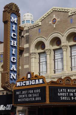 Ann Arbor, Michigan 'da Art Deco tarzı tiyatro