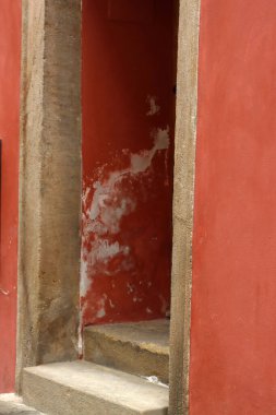 Prag 'da bir binanın cephesi