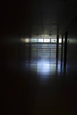 Bir binanın içinde.