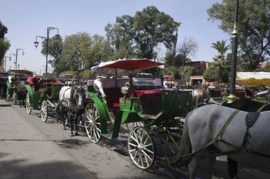 Marakeş, Fas 'ta şehir hayatı