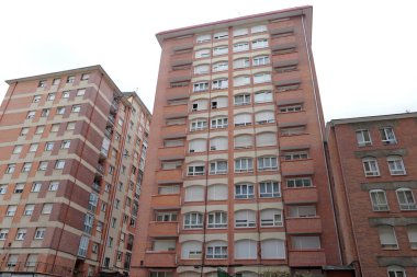 Bilbao şehrindeki şehir manzarası