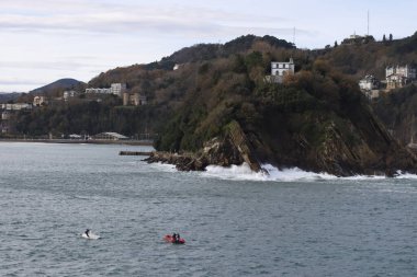 Shore of San Sebastian, Spain