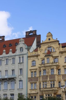 Prag şehir merkezindeki mimar mirası.