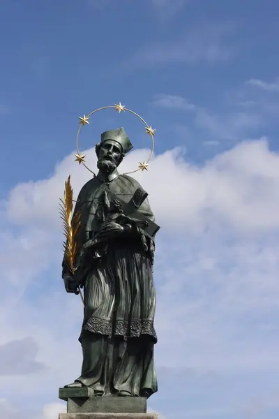 stock image Sculpture in the city of Prague, Czech Republic