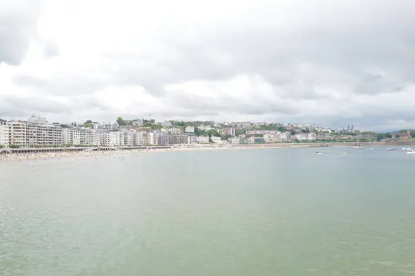 stock image View of the downtown of San Sebastian, Spain