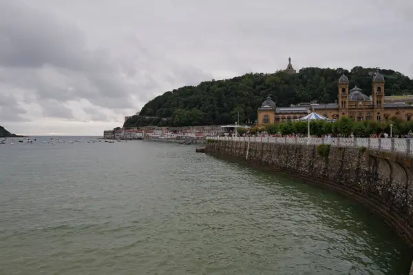 stock image View of the downtown of San Sebastian, Spain