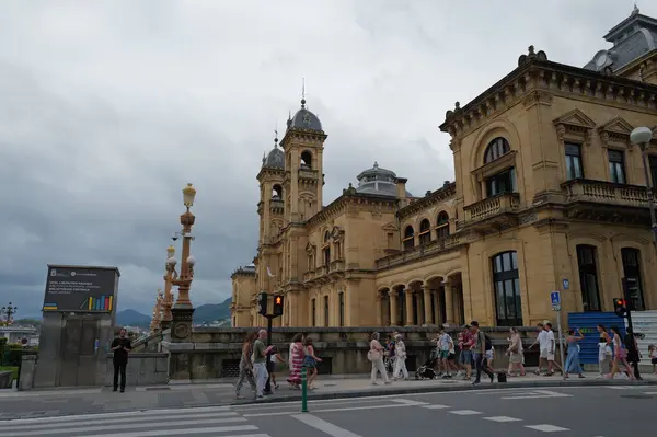 stock image City life in San Sebastian, Spain