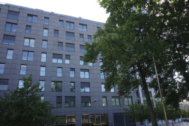 İspanya 'nın Bilbao şehrinde şehir manzarası