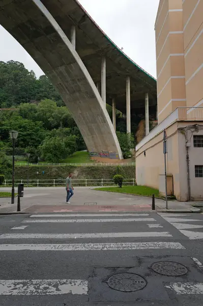 stock image City life in Bilbao, Spain