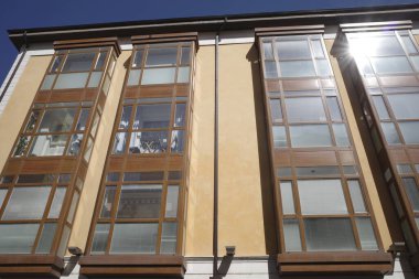 Burgos, İspanya 'da apartman bloğu