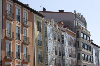 Burgos, İspanya 'da apartman bloğu
