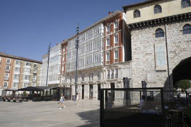 İspanya 'nın Burgos şehrinde klasik mimari