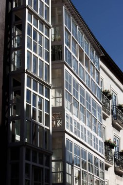 İspanya 'nın Burgos şehrinde klasik mimari