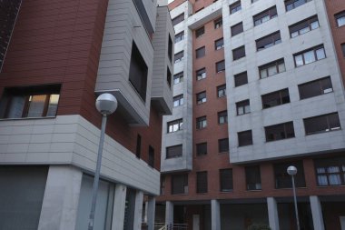 Barakaldo, İspanya 'da apartman bloğu