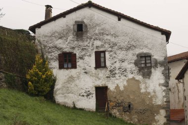 Village in the Northern of Navarre, Spain clipart