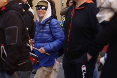 Floransa, İtalya 'da insan hakları gösterisi