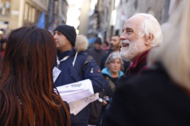 Floransa, İtalya 'da insan hakları gösterisi