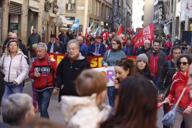 Floransa, İtalya 'da insan hakları gösterisi