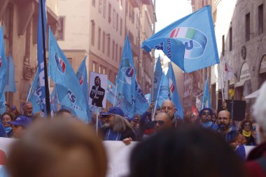 Floransa, İtalya 'da insan hakları gösterisi