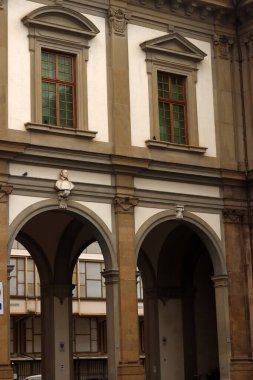 İtalya 'nın Floransa şehrinde klasik mimari