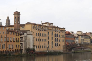 İtalya 'nın Floransa şehrinde klasik mimari