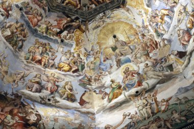  İtalya, Floransa Duomo 'sunun içi