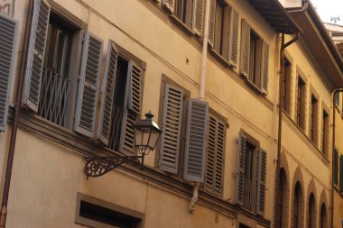 Classic architecture in the downtown of Florence, Italy clipart