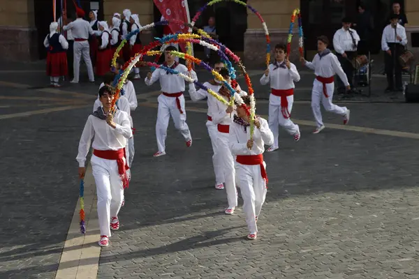 Bask halk dansı gösterisi