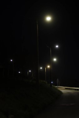 Geceleri şehir parkı