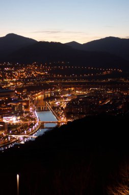 İspanya 'nın Bilbao kentindeki kentsel çevre