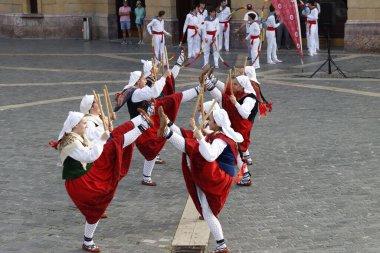 Bask halk açık hava gösterisi