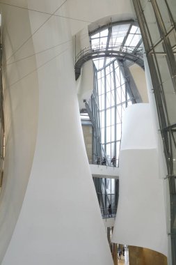 İspanya 'nın Bilbao şehrinde mimarlık