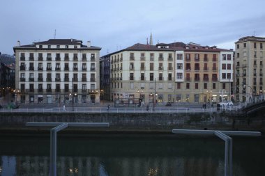 İspanya 'nın Bilbao kentindeki kentsel çevre