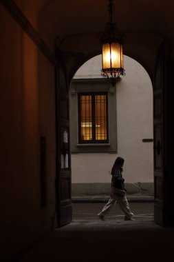 İtalya 'nın Floransa kentindeki eski mimari